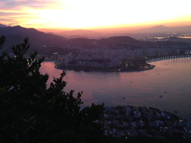 Sunset from Sugarloaf